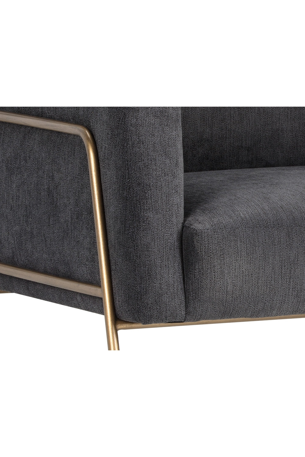 Fabric Upholstered Lounge Chair | Splendido Cybil | Oroa.com