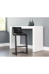 Modern European furniture - Horizontal Channel-Tufted Bar Stools (2) - www.oroa.com