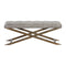 Modern European furniture - Channel Tufted Bench - www.oroa.com
