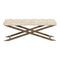 Modern European furniture - Channel Tufted Bench - www.oroa.com
