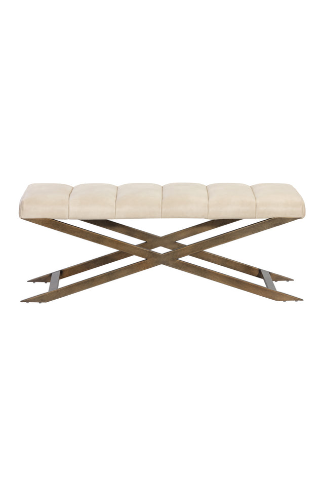 Channel Tufted Bench | Splendido Kammi | Oroa.com