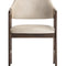 Modern European furniture - Smoked Acacia Frame Dining Chair - www.oroa.com