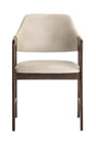 Modern European furniture - Smoked Acacia Frame Dining Chair - www.oroa.com