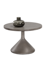 Modern European furniture - Concrete Pedestal Indoor/Outdoor Coffee Table - www.oroa.com