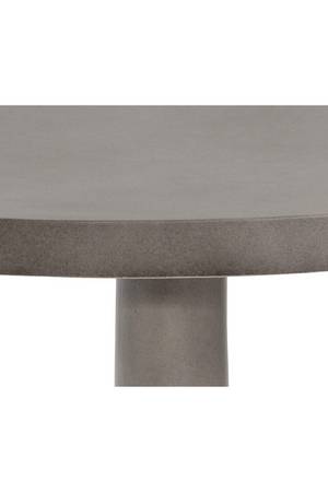 Concrete Pedestal Indoor/Outdoor Coffee Table | Splendido Adonis | Oroa.com