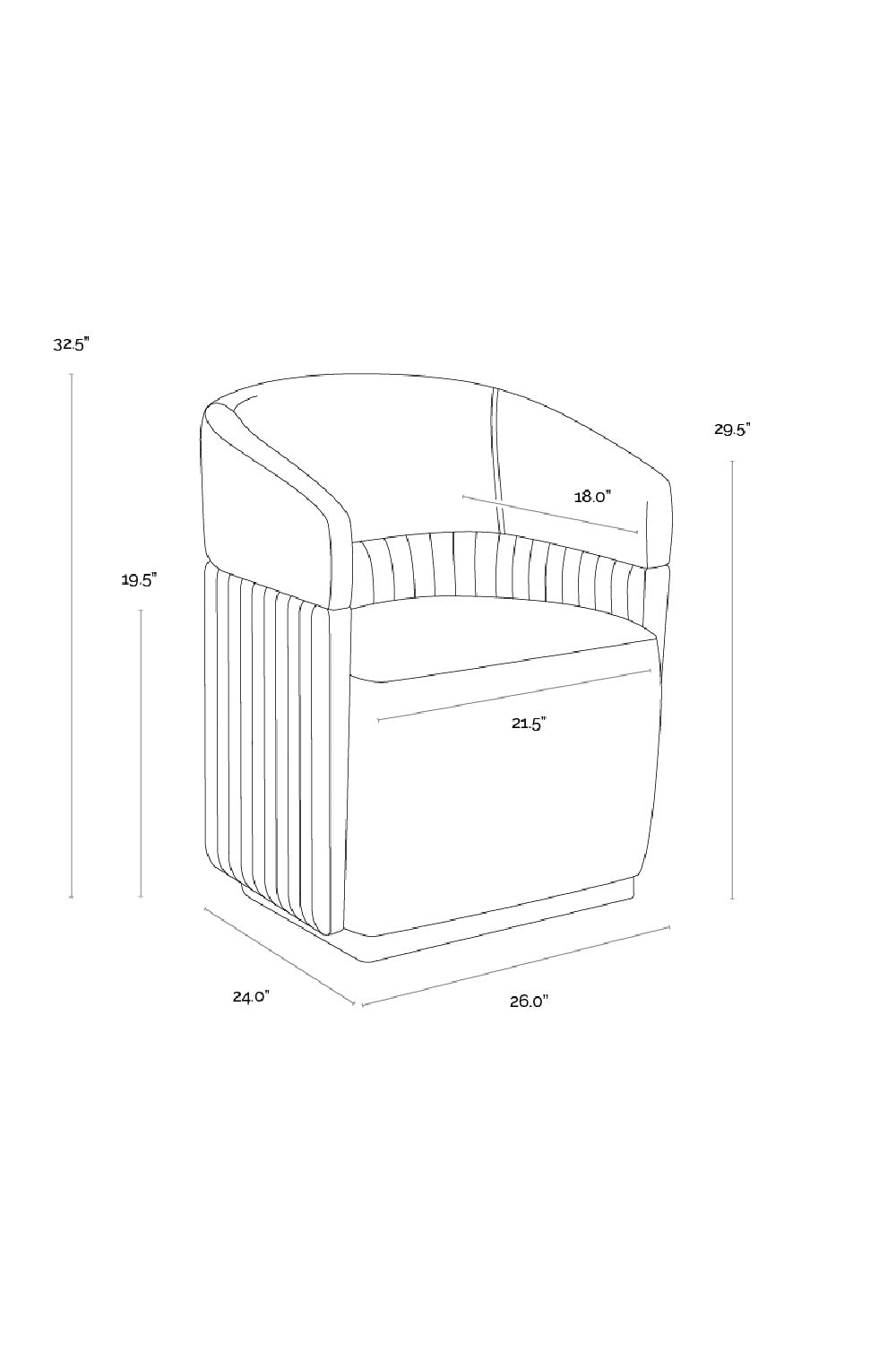 Modern European furniture - Black Leather Wheeled Lounge Chair - www.oroa.com