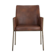 Leather Look Dining Armchair by Splendido Bernadette Dining Chair, alternate view 2