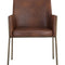Modern European furniture - Leather Look Dining Armchair - www.oroa.com