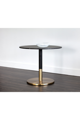 Modern European furniture - Round Black Marble Bistro Table  - www.oroa.com