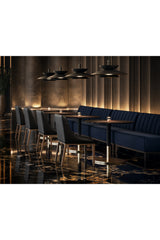 Modern European furniture - Round Black Marble Bistro Table  - www.oroa.com