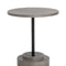 Modern European furniture - Round Indoor/Outdoor Concrete Bistro Table - www.oroa.com