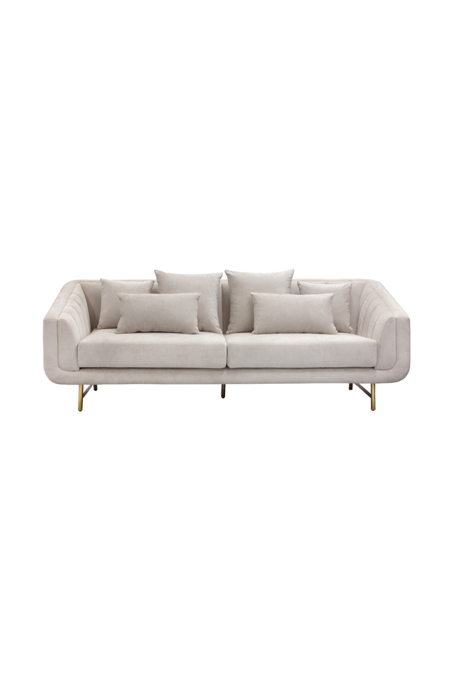 Channeled-Back 6-Cushion Sofa | Splendido Veera | Oroa.com