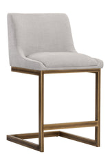 Modern European furniture - Elegant Open‑Frame Counter Stool - www.oroa.com