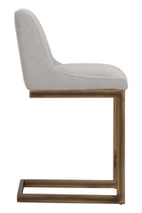 Modern European furniture - Elegant Open‑Frame Counter Stool - www.oroa.com