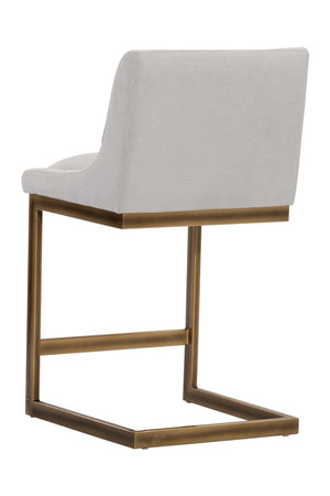 Modern European furniture - Elegant Open‑Frame Counter Stool - www.oroa.com