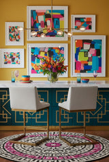 Modern European furniture - Elegant Open‑Frame Counter Stool - www.oroa.com