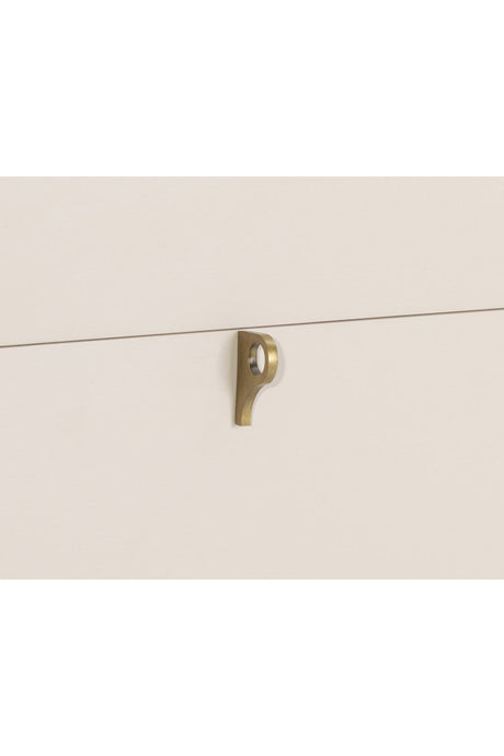 Modern European furniture - Cream Rubberwood 3-Drawer Dresser - www.oroa.com
