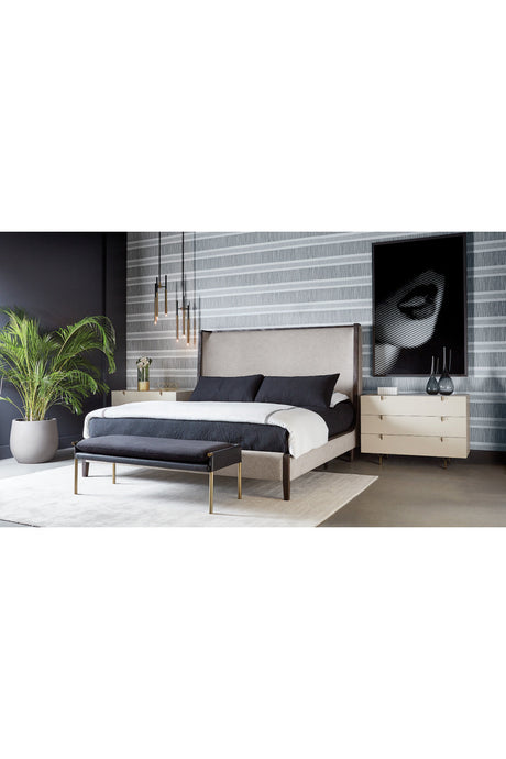 Modern European furniture - Cream Rubberwood 3-Drawer Dresser - www.oroa.com