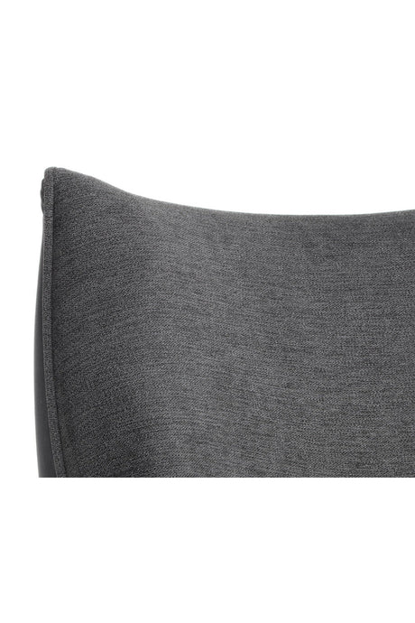 Modern European furniture - Mid-Century Gray Lounge Chair - www.oroa.com
