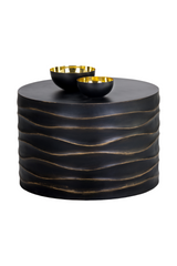 Modern European furniture - Hand-Sculpted Concrete Coffee Table - www.oroa.com