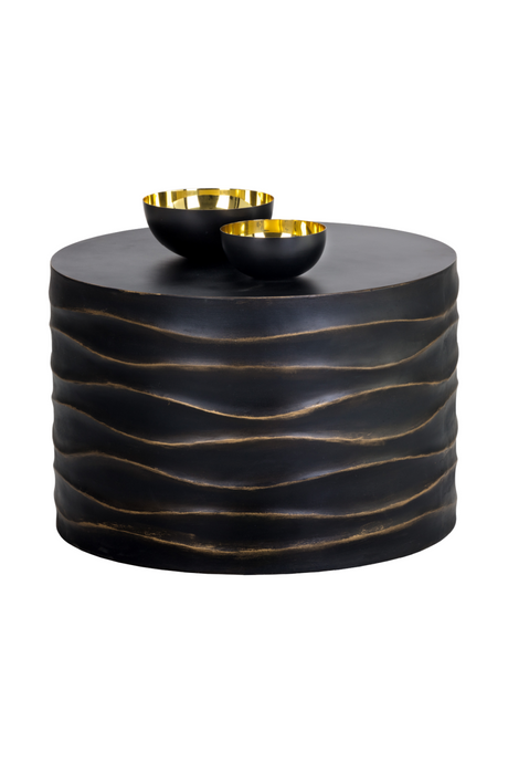 Modern European furniture - Hand-Sculpted Concrete Coffee Table - www.oroa.com