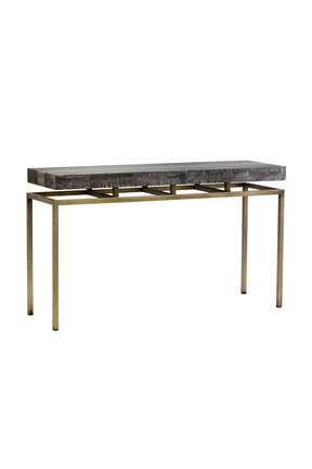 Gray Iron Console Table by Splendido Toreno