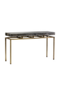 Modern European furniture - Gray Iron Console Table - www.oroa.com