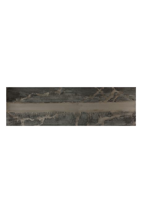 Modern European furniture - Gray Iron Console Table - www.oroa.com