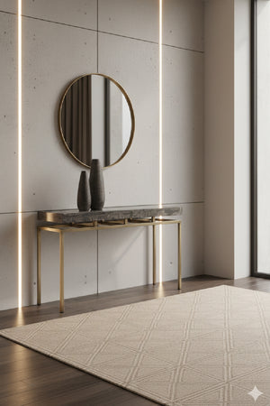 Gray Iron Console Table | Splendido Toreno | Oroa.com