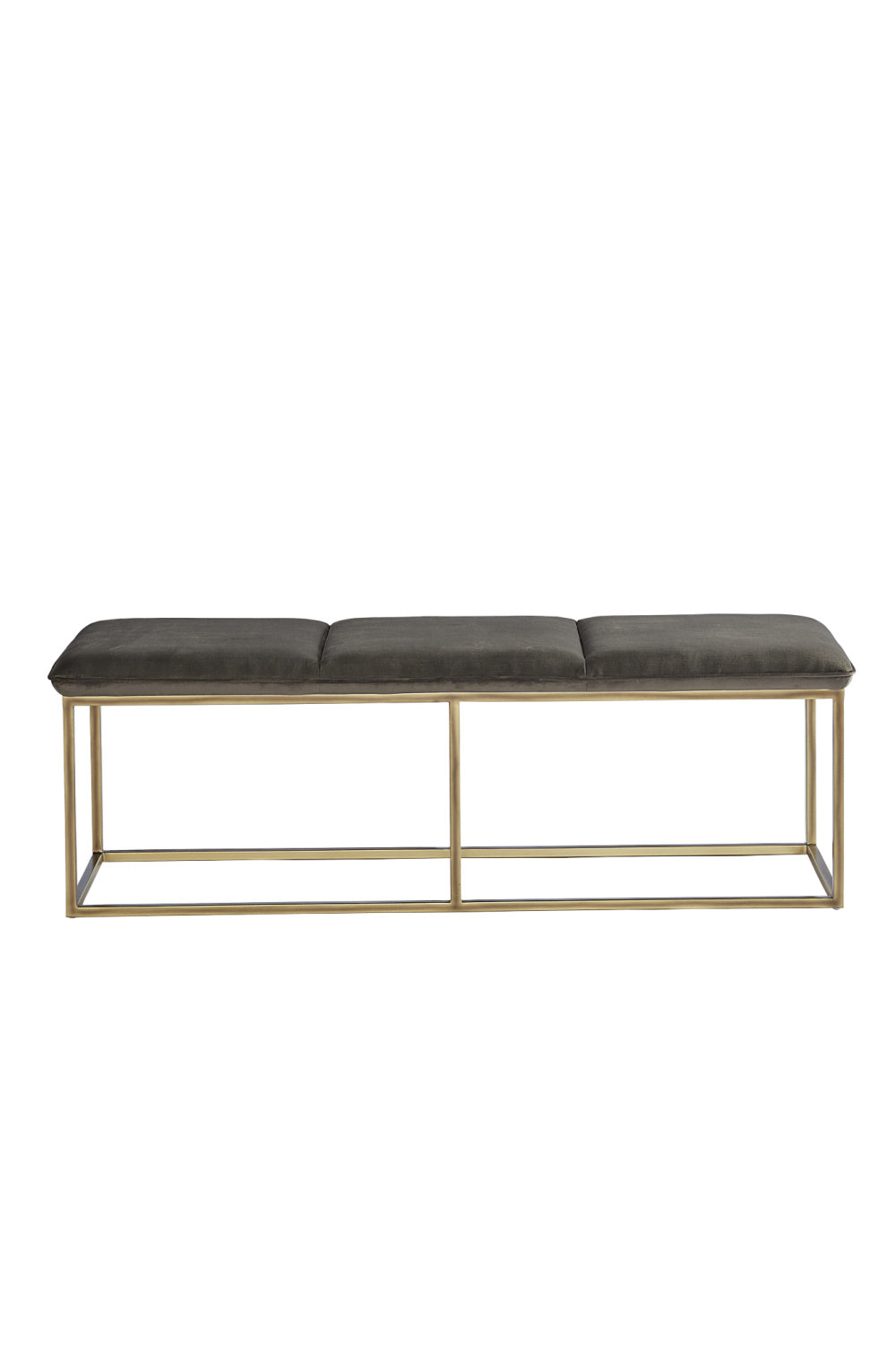 Rustic Bronze Frame Bench | Sunpan Alley | Oroa.com