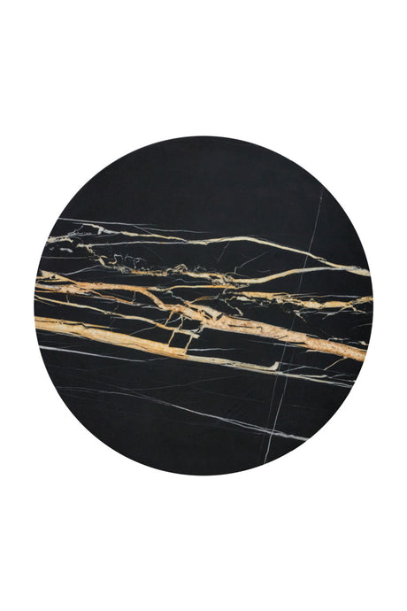 Modern European furniture - Black Marble Bar Table - www.oroa.com