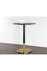 Modern European furniture - Black Marble Bar Table - www.oroa.com