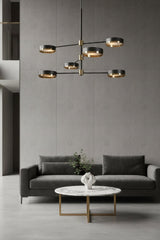 Modern European furniture - Adjustable Arm 6-Light Chandelier - www.oroa.com