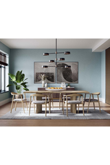Modern European furniture - Adjustable Arm 6-Light Chandelier - www.oroa.com