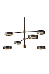 Modern European furniture - Adjustable Arm 6-Light Chandelier - www.oroa.com