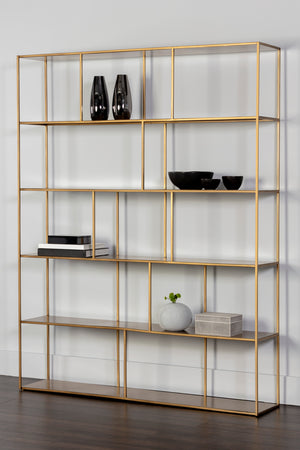 Modern Open Shelving Bookcase | Splendido Eiffel | Oroa.com