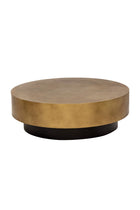 Modern European furniture - Round Metal Coffee Table - www.oroa.com