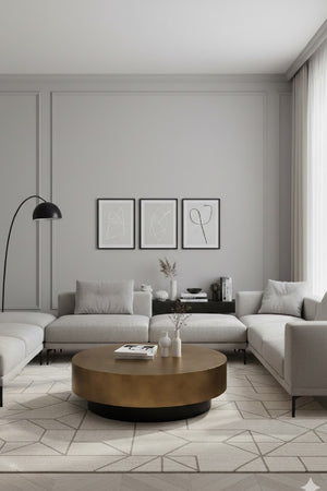 Round Metal Coffee Table | Splendido Bernaby | Oroa.com
