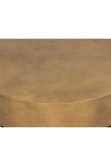 Modern European furniture - Round Metal Coffee Table - www.oroa.com