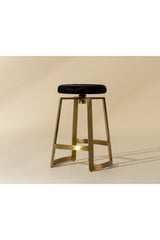 Modern European furniture - Gold-Base Swivel Counter Stool - www.oroa.com
