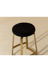 Modern European furniture - Gold-Base Swivel Counter Stool - www.oroa.com