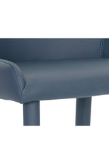 Modern European furniture - Leather Look Modern Dining Chairs (2) - www.oroa.com