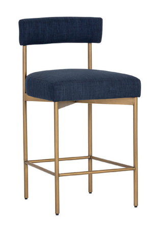 Low Back Fabric Counter Stool | Splendido Seneca | Oroa.com