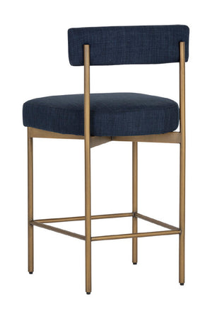 Low Back Fabric Counter Stool | Splendido Seneca | Oroa.com