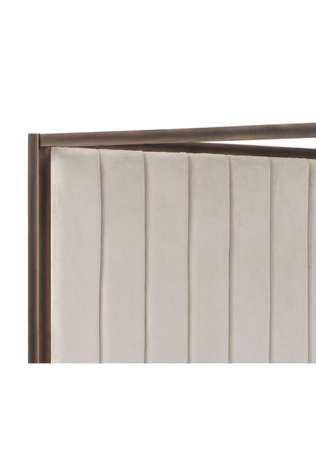 Modern European furniture - Bronze Framed Canopy King Bed - www.oroa.com