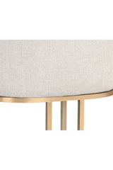 Modern European furniture - Cream Cantilevered Dining Chairs (2) - www.oroa.com
