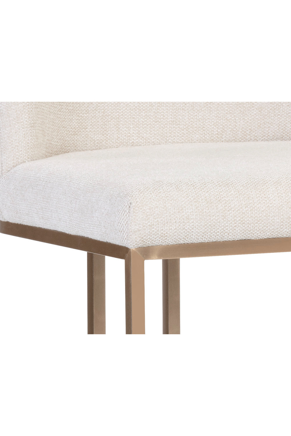 Modern European furniture - Cantilevered Fabric Counter Stool - www.oroa.com