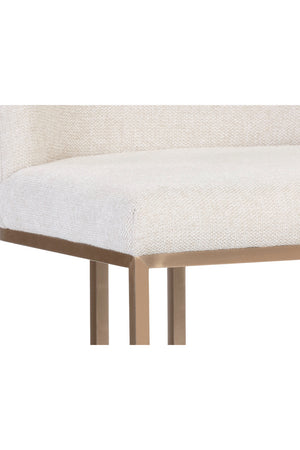 Modern European furniture - Cantilevered Fabric Counter Stool - www.oroa.com