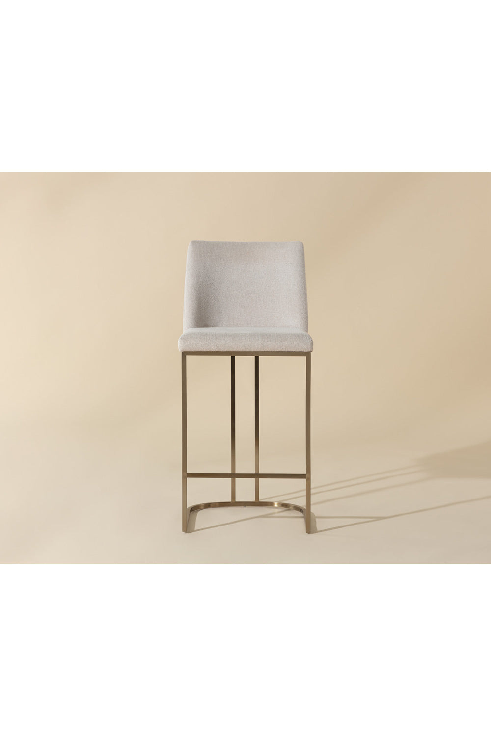 Modern European furniture - Cantilevered Fabric Counter Stool - www.oroa.com