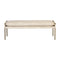 Modern European furniture - Brass Frame Modern Bench - www.oroa.com